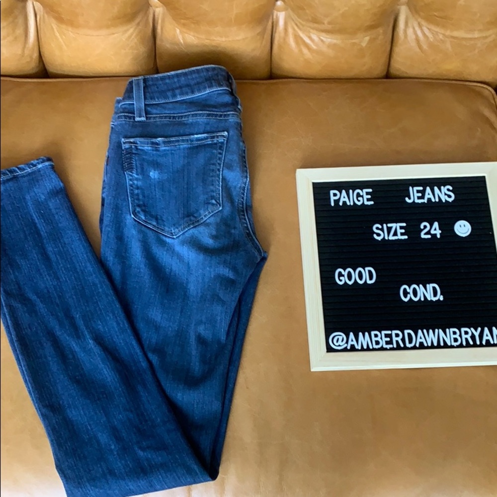 Paige Jeans, Good condition! Size 24